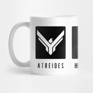 Dune Factions, Atreides and Harkonnen Mug